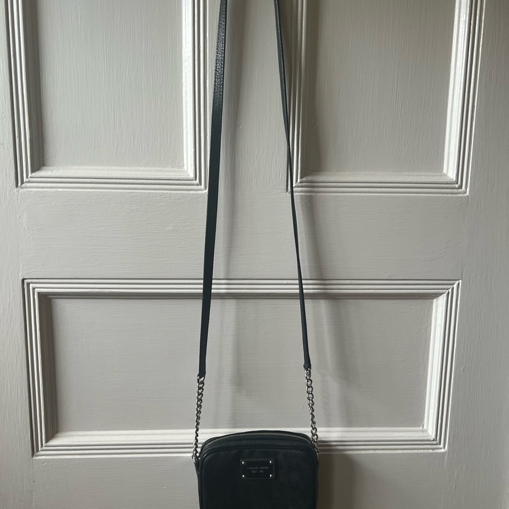 Michael Kors | Jet Set Black Mini Crossbody Bag
